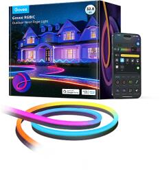 Govee RGBIC Kültéri neon LED szalag, 10 m, H61A83D1 (H61A83D1)