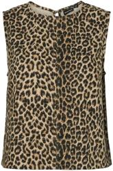 PIECES női blúz, 17158200, pamut/poliészter, XL INTL, barna (0000305045010_XL)