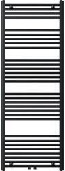 FERRO - Fürdőszobai törölközőszárító radiátor 836W/230V 160x60 cm fekete egyenes 600/1600/RS, 5 (NR0094)