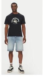 Quiksilver férfi póló, EQYZT08056-KVJ0, pamut, S INTL, fekete (2230083372567_S)