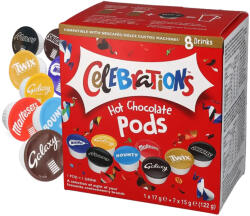 Celebrations 8 DB Celebrations Vegyes Forró Csokoládé Kapszula Dolce Gusto (8 db)