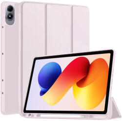 Techsuit Xiaomi Redmi Pad 2 Pro Rózsaszín Techsuit - Flex Trifold (Pencil Holder-rel) tok