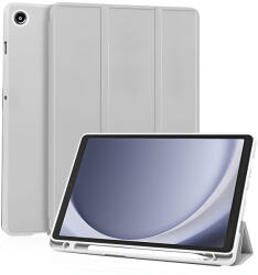 Techsuit Samsung Galaxy Tab A11 / A9 Szürke Techsuit Flex Trifold (Pencil Tartóval) tok