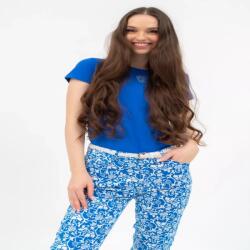 BUDMIL Push-up fazonú hosszúnadrág Női S kék-fehér 20630147-002251-0299