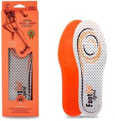 FOOTGEL MULTISPORT Zselés talpbetét, narancs illat, méret 43-47 (FG-MULTI-4347)