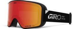 Giro Method Black Stacked-Vivid Ember/Vivid Infrared síszemüveg fekete