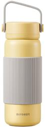 Buydeem Termosz teafőzővel 400 ml, Mellow Yellow, ergonomikus kialakítás, rozsdamentes acél (CD1011-MY)