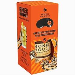 Monkey Shoulder whisky 0, 7l 40% DRS, díszdoboz + alátét