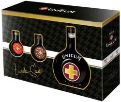 Zwack Unicum keserűlikőr 0, 7l 40% + 0, 04l Barista + 0, 04l Orange, díszdoboz