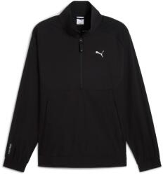 PUMA Férfi sportdzseki Puma TECH MATERIAL MIX RELAXED HALF-ZIP CREW WOVEN 632101-01 - XL