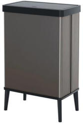 Keter Fedeles szemetes, nyomógombos, 54 liter, CURVER Verto High, szürke/fekete (UCVEH54F) (UCVEH54F)