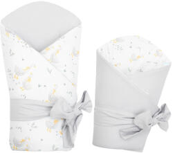 New Baby Kétoldalas gyerek pólya New Baby Libák 80x80 cm