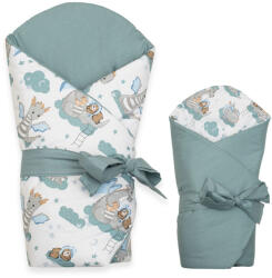 New Baby Kétoldalas gyerek pólya New Baby Sárkány 80x80 cm