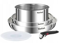 Tefal L896S504 Ingenio Emotion Edényszett, 22/26 cm-es serpenyő, 18 cm-es lábas, levehető nyél, 18 cm-es légmentes tető, 5 részes (2100126157)