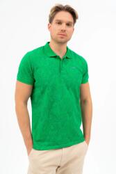 BUDMIL Modern fit galléros póló Férfi XXL zöld 20730269-001251-0699