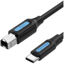 Vention Cablu pentru Imprimanta Vention CQUBG, USB-C la USB, 1.5m, Negru (CQUBG)