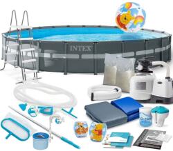 Intex 26340 732 x 132 cm 20in1 keretes kerti medence 732 x 132 cm