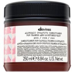 Davines Alchemic Conditioner balsam pentru a evidentia culoarea parului Pink 250 ml