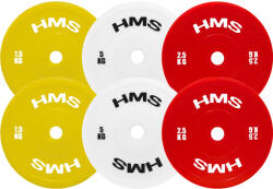 HMS TPP05 Fehér Olimpiai Technikai Tárcsa 5kg