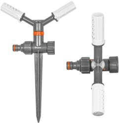 Bradas WHITE LINE locsoló, leszúrható, 2 ágú, 153m2 (WL-6106) - pepita