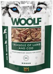 WOOLF WOOLF Triunghiuri cu Miel și Cod 100g