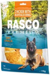Rasco Rasco Premium Gustare uscată de pui cu inel de bizon 110 g