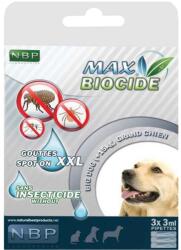  NATURAL BEST PRODUCTS MAX BIOCIDE Picături antiparazitare pentru câini 3 x 3 ml