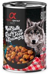 Alpha Spirit Alpha Spirit Meatballs - carne de căprioară și rozmarin 400 g