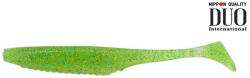  DUO REALIS VERSA SHAD 4" 10cm F084 Lime Chartreuse UV - pepita