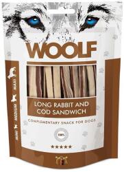 WOOLF WOOLF iepure lung și sandwich de cod 100g