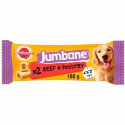 PEDIGREE Pedigree Jumbone medium Vită și păsări de curte 180 g