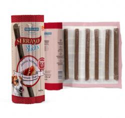 Mediterranean Natural Batoane MEDITERRANEAN NATURAL Serrano Sticks - șuncă presată 16 x 12 g