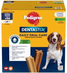 PEDIGREE Pedigree Denta Stix- batoane pentru câini, mediu - 56 bucăți / 1140 g