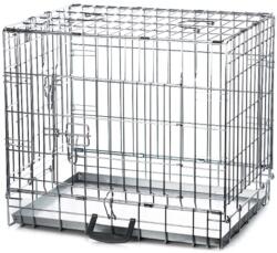  INTER-ZOO Pet Products Cușcă pentru câini DOG 2 ZINC - 61, 5 x 44, 5 x 54 cm