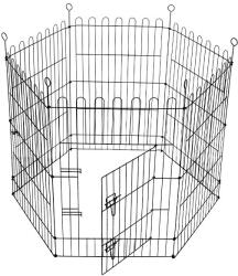  ABC-ZOO Grilaj Dog Park Black Lux 6-hexagonal, M - 61 x 76 cm