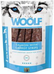 WOOLF WOOLF Bucăți de Somon cu Morcov 100g