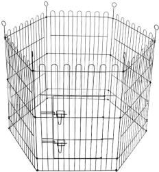  ABC-ZOO Grilaj Dog Park Black Lux 6-hexagonal, L - 61 x 91 cm
