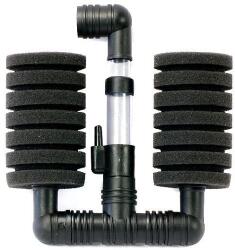 Aqua Nova Filtru de burete, cu două brațe - Aquanova SF120 Filtru de apa acvariu