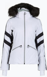 CMP Geacă de schi pentru femei CMP 35W0246 Zip Hood Synthetic Fur bianco