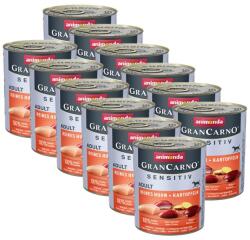 Animonda Animonda GranCarno Sensitiv Adult - pui și cartofi 12 x 800g