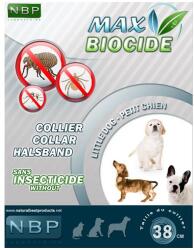  NATURAL BEST PRODUCTS MAX BIOCIDE zgardă antiparazitară pentru câinii mici - 38 cm