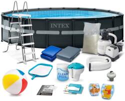 Intex 26330 kerti keretes medence 549 x 132 cm 18in1