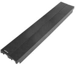 Lanberg 19" 2U műanyag tűzgátló takaró panel, fekete AKP-1402-B (AKP-1402-B)