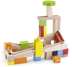 VIGA Golyópálya fából gyerekeknek 49db-os 6635 (6635)