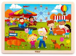 Viga Toys puzzle 24 db-os ŐSZ 4451 (4451)