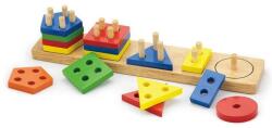 Viga Toys mértani fomalap számoló 1-5-ig (3766)