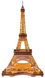 ROBOTIME 3D Világító Eiffel torony modell fából 53cm TGL01 (9246)