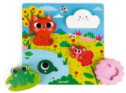 Janod magasított puzzle - környezetünk állatai (07105)