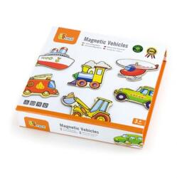 Viga Toys Hűtőmágnes járműves dobozban 5137 (5137)