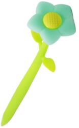  Zselés toll világoskék virággal (8780)